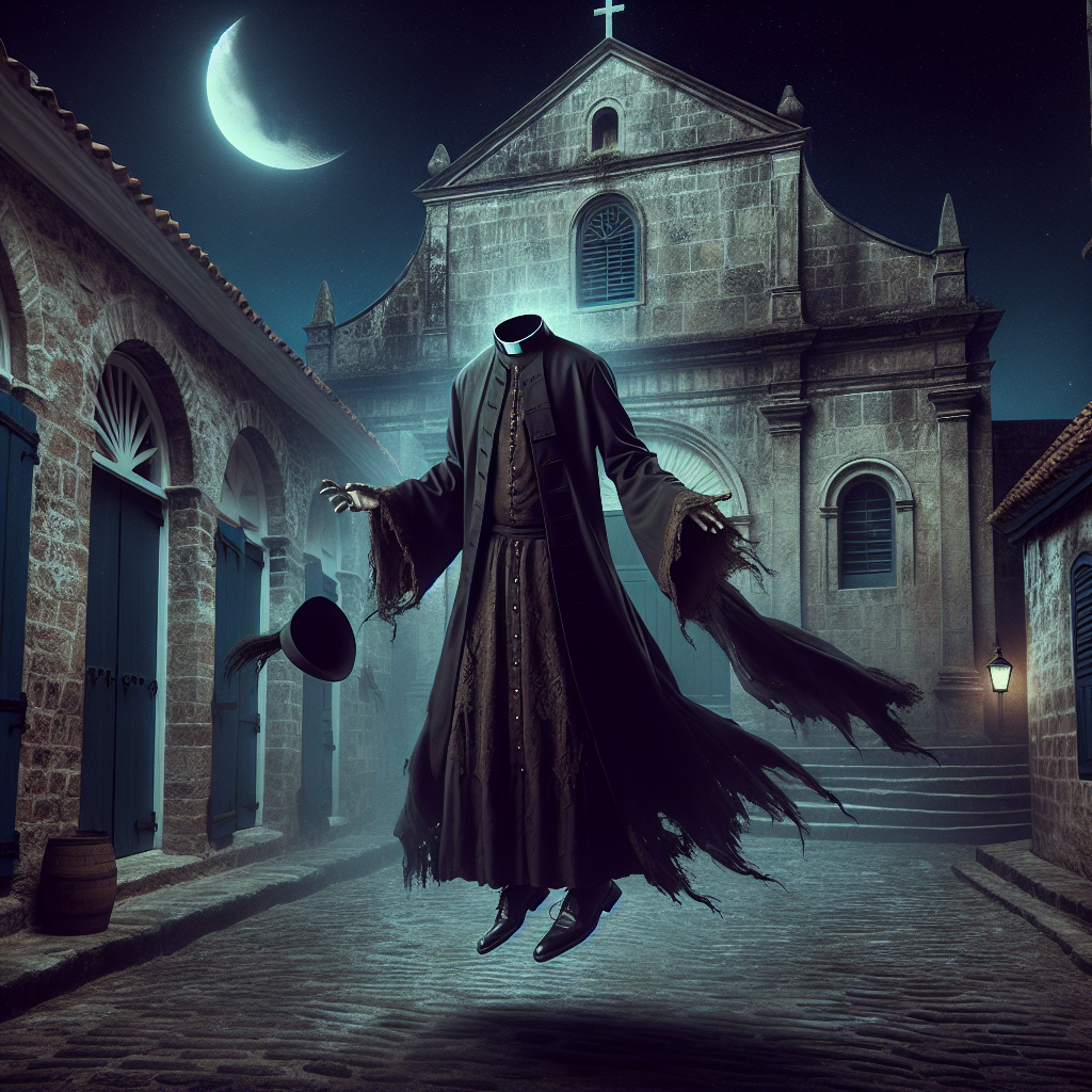 El Padre Sin Cabeza — the headless priest condemned to wander
